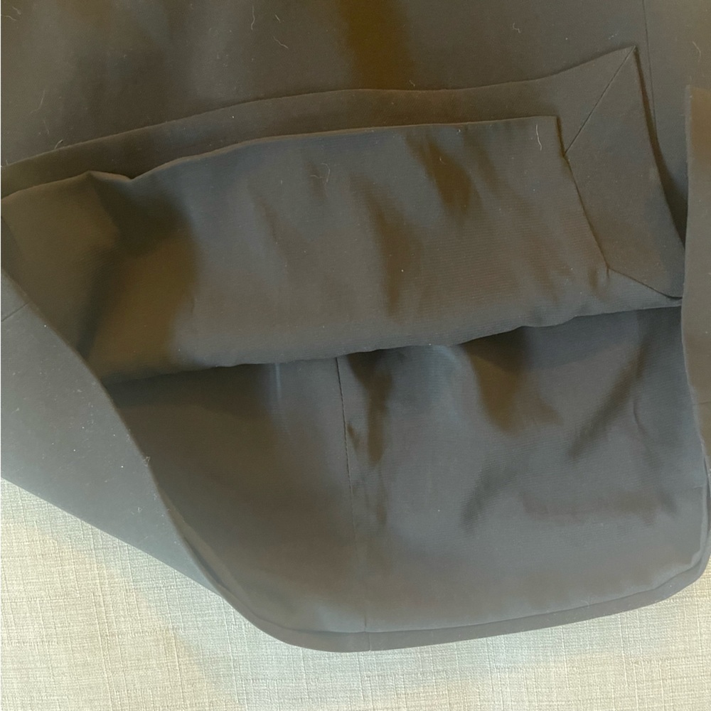 Black Mini Skirt w/ Slit - Picture 10 of 13